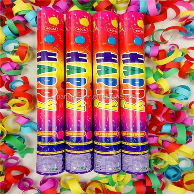 Un bon prix. Les canons en gros de confettis font la fête des approvisionnements de partie de bouton-pression en ligne