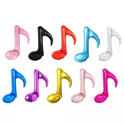 Un bon prix. Hélium de Mylar de fête d'anniversaire de mariage de Wholesal ballons d'aluminium de note de musique de 18 pouces en ligne