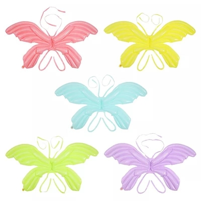 Un bon prix. Papillon gonflable portable Wing Toy de ballon d'aluminium de Macaron d'or de nouveau venu de Wholesal de la couleur 120cm de jouets argentés d'enfants en ligne