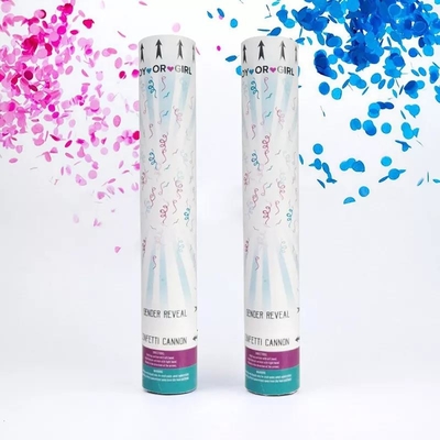 Un bon prix. Paquet de canons à confettis Wholseal Gender Reveal en ligne