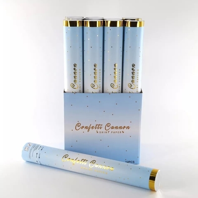Un bon prix. Gender Revel Party Shining Paper Popper Confetti Cannon Hot Foil Stamping Label en ligne