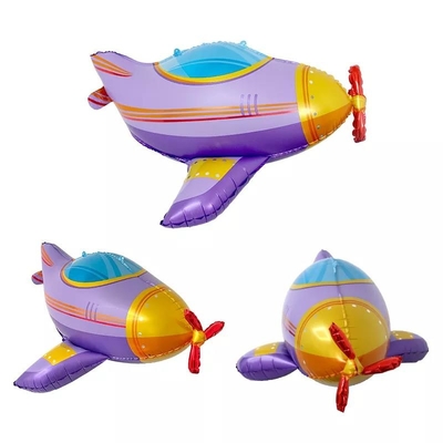Un bon prix. l'avion de bande dessinée de papier d'aluminium de l'auto-scellage 3D ballonne l'impression faite sur commande pour la partie en ligne