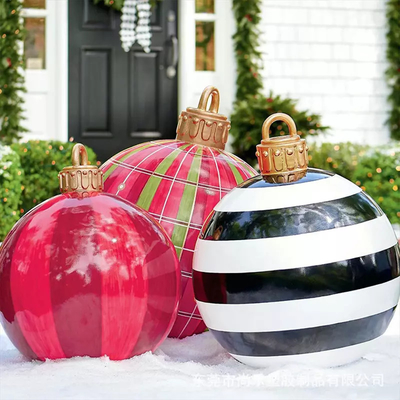 Un bon prix. La boule gonflable de Noël extérieur de décoration a mené le ballon lumineux pour la cour en ligne