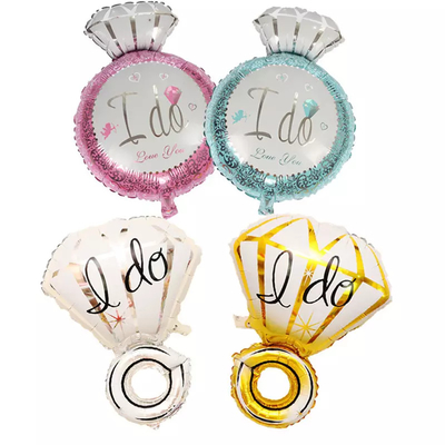 Un bon prix. Diamond Ring Shape JE FAIRE les ballons en aluminium d'aluminium de film pour la noce en ligne