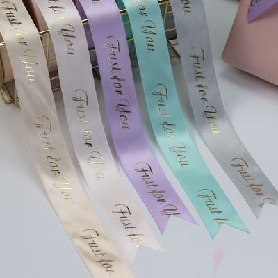 Bon prix Impression du ruban fait main de satin du gâteau DIY de ruban de gros-grain de polyester de fleur de bouquet en ligne