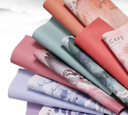 Un bon prix. Papier d'emballage de fleurs de style chinois 85 g papier recyclable étanche en ligne