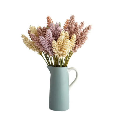 Un bon prix. Fleurs artificielles personnalisées jaune rose pour la décoration intérieure en ligne