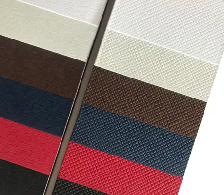 Un bon prix. Le papier en relief de luxe texturé imprimable à motif spécial de lin luxueux 110Gsm/250Gsm en ligne