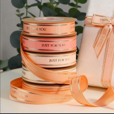 Un bon prix. Tape à chaud 3D de haute qualité gros grain ruban imprimé sur mesure en ligne