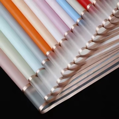 Un bon prix. 20 pièces d'emballage de fleurs de couleur coréenne de style floriste bon marché bouquet de fleurs papier d'emballage en ligne