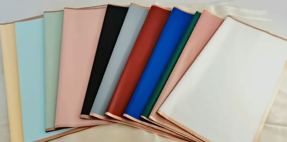 Bon prix Papier d'emballage de bouquet coréen fleur de couleur pure imperméable à l'eau Translucide or en ligne