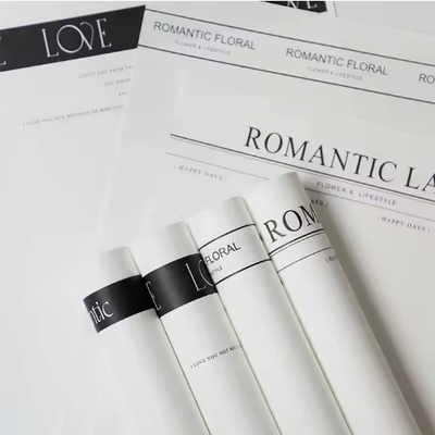 Un bon prix. Papeterie d'emballage de cadeau épaissie blanche imperméable à l'eau Floriste Bouquet Papeterie d'emballage coréenne Papeterie d'emballage en ligne