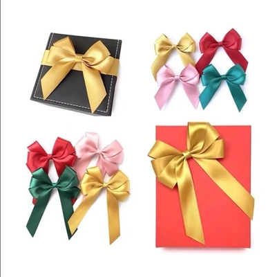Un bon prix. Faites-le vous-même Ruban décoratif cadeau arc avec ruban d'emballage élastique cadeau 13cm*15cm ou sur mesure en ligne