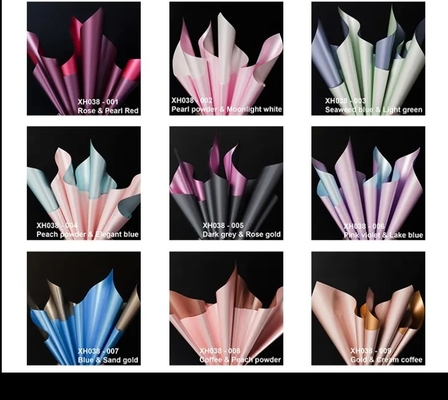 Bon prix Papier d'emballage de fleurs pour la fête des mères 9 couleurs Papier de pain de brume pour emballage de fleurs en ligne