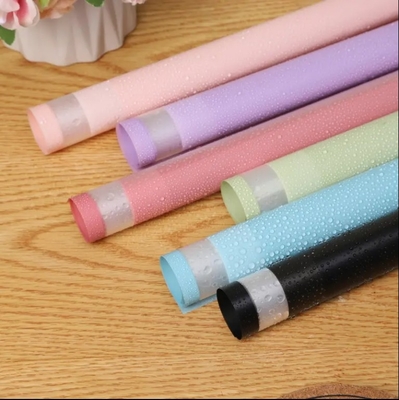 Un bon prix. Simple style de mode Translucide papier d'emballage de fleurs cadre de couleur papier de fleurs fleuriste matériaux d'emballage en gros en ligne