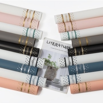 Un bon prix. papier d'emballage de fleurs étanche papier de boutique de fleurs matériaux de petit beau papier coréen bouquet de fleurs papier de rose papier d'emballage en ligne