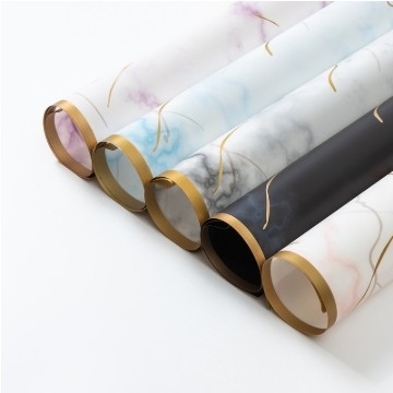 Un bon prix. Vente à chaud Bouquet de fleurs papier d'emballage de fleurs papier d'emballage de fleurs bricolage magasin de fleurs Matériel cadeau art de fleurs en gros en ligne