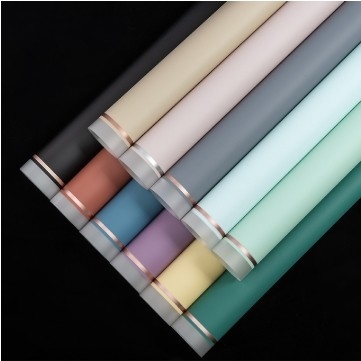 Un bon prix. Nouveau papier d'emballage résistant à l'eau de fleurs en gros fournitures de fleurerie fleurs Bouquet de fleurs papier d'emballage en ligne