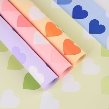 Un bon prix. Papier d'emballage résistant à l'eau pour bouquet de rose en couleurs de néon en ligne