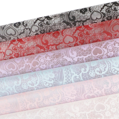 Un bon prix. Enveloppe de fleurs de la Saint-Valentin en papier coréen Soo Enveloppe imperméable Matte Bouquet de fleurs en papier Design élégant 56cm*56cm Personnalisé en ligne