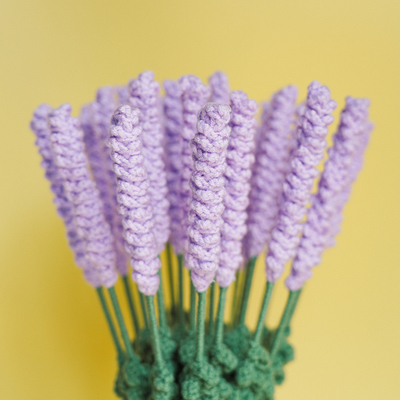 Un bon prix. Bouquet de lavande Mariage Fleurs artificielles Décoration floral haut de gamme en ligne