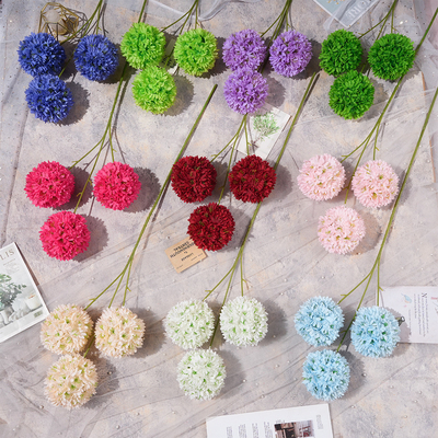 Un bon prix. Simulation pompeuse de bouquet de fleurs artificielles pour l'aménagement du sol du mariage, décoration paysagère haut de gamme pour l'aménagement du mariage en ligne