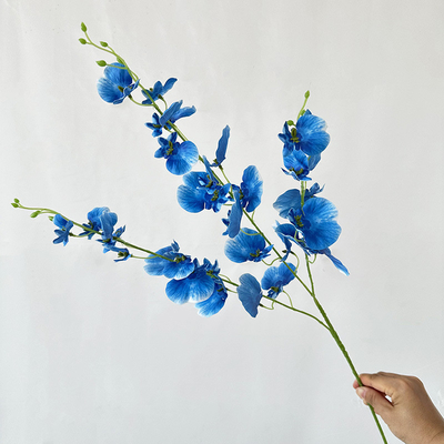 Un bon prix. Simulation d'orchidée danseuse de mariage, accessoires de photographies d'hôtel, fleurs pour la décoration de la maison en ligne