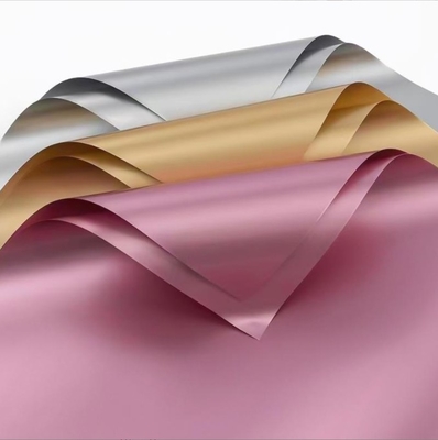 Un bon prix. Changyi wholesale double-sided solid color gilded paper, waterproof Ouya paper, flower bouquets, high-quality packaging paper, flower shop and floral art en ligne