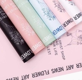 Un bon prix. Papier d'emballage de fleurs Matisse résistant à l'eau en ligne