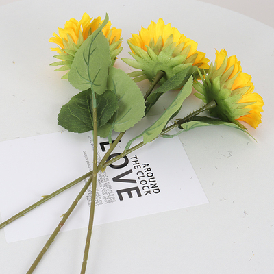 Un bon prix. fleur artificielle de tournesol, maison de tournesol, décoration de salon d'hôtel, bouquet de fleurs en ligne