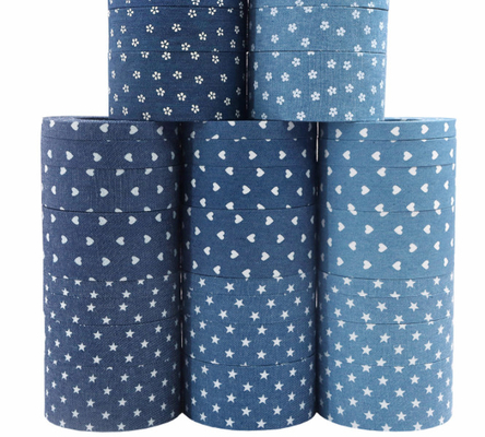 Un bon prix. Love/Five pointed Star/Small Flower Cowboy Pressing Strip Weaving Tape Handmade DIY Bow Hair Accessories Hairclip Material Ribbon en ligne