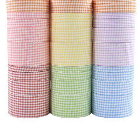 Un bon prix. Ruban de tissu pressé en grille, petit ruban tissé en grille, craie faite à la main, accessoire capillaire, craie, vêtements, ruban en tissu de coton en ligne