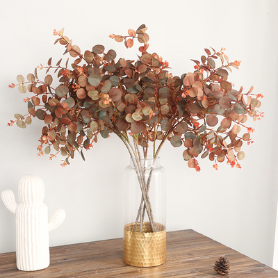 Un bon prix. The Keisen series money Leaf home desktop is a simulation plant of Japanese autumn eucalyptus leaves en ligne