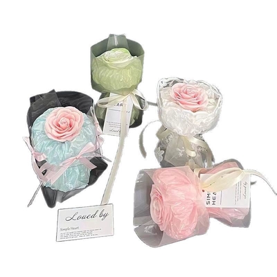 Un bon prix. Dans les bonbons de couleur mini bouquet de fleurs simulation fleur savon fleur produit fini surprise artisanat romantique stand en gros et en détail en ligne