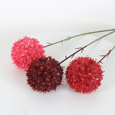 Un bon prix. Boule d'escargot unique personnalisée fleur de plastique simulation de mariage fleur salle de mariage guide routier arrangement de fleurs décoration fleur fausse en ligne