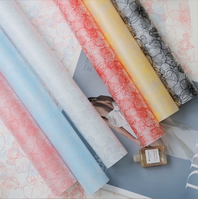 Un bon prix. Nouvelle série de papier Nosa - Phalaenopsis mat imperméable, papier d'emballage populaire pour les bouquets de fleurs pour les fleuristes et les matériaux d'art floral en ligne
