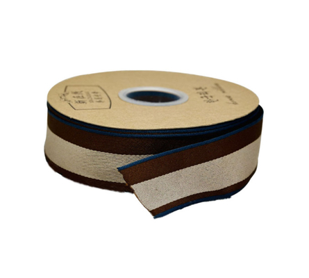 Un bon prix. Ruban rayé de couleur mate de 1,0 cm lavable pour les accessoires de vêtements emballage cadeau de fleurs fraîches et accessoires de cheveux pour les festivals de papillons en ligne