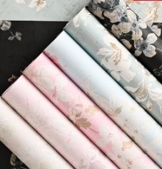 Un bon prix. Jade d'or chaud bord de fleur art étanche à l'eau arrangement floral papier d'emballage de fleurs en ligne