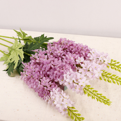 Un bon prix. Simulation de fleur à queue de renard à branche unique Décoration de fleur à queue de renard Grass Home Hotel Wedding Flower French Fox Tail Flower Simulation Flower Wholesale en ligne