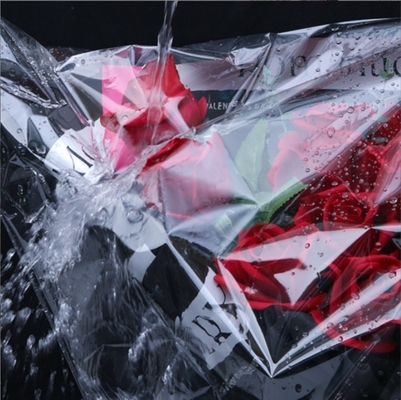 Un bon prix. Sac antipoussière pour bouquet de fleurs, couvercle d'emballage transparent, résistant au vent et à l'eau pour les fleurs fraîches, emballage en plastique, emballage de fleurs, cellophane en ligne