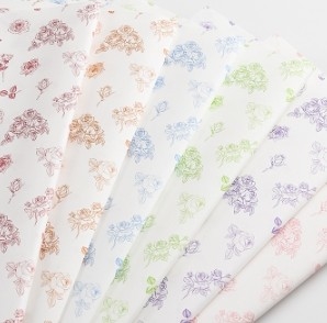 Un bon prix. Le papier d'emballage résistant à l'eau Rose Expectation en ligne