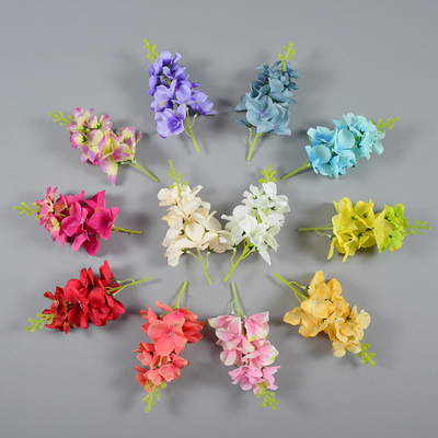 Un bon prix. Simulation de chaîne de fleurs de jacinthe décoration de la maison photographie accessoires arrangement ornementation coiffure ethnique production accessoires fleurs de soie en ligne