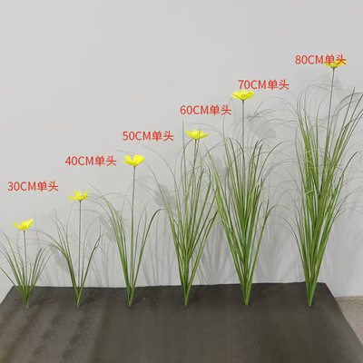 Un bon prix. Simulation de paysage de style naturel Ins Simulation Gesang Fleur de la maison Décoration douce Fond de mur Fleurs fausses avec des feuilles Accueil Bouquet d'arrangement en ligne