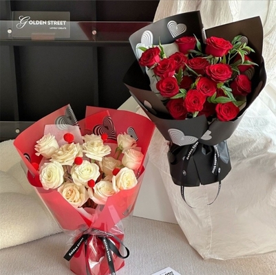 Un bon prix. Papier d'emballage et d'empaquetage pour fleuriste, pour compositions florales, art floral, néon, Croti, Amour, Rose en ligne