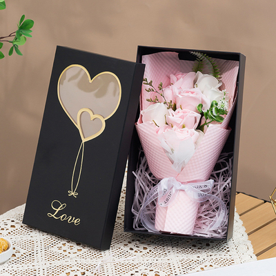 Un bon prix. Bouquets en gros d'imitation de rose de savon, petits cadeaux créatifs pour la fête des mères, cadeaux de la Saint-Valentin et de Noël, transfrontaliers en ligne