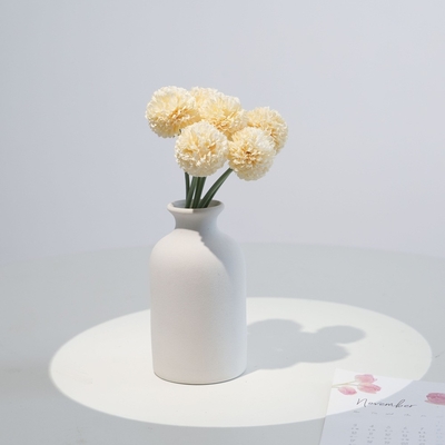 Un bon prix. Fleur simulée mini boule 6 pièces décoration de la maison table à manger fleur hôtel décoration douce art floral vente chaude transfrontalière petites fleurs artificielles fraîches en ligne