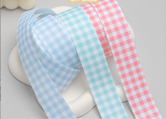 Un bon prix. Rubans de soie faits à la main à haute ténacité pour accessoires de cheveux DIY, ceintures, accessoires de vêtements, emballage de boîtes cadeaux, ruban à pois, à rayures et au lait en ligne