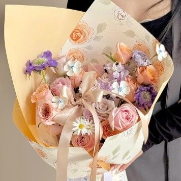 Un bon prix. 35*50cm Emballage en papier spécial Le choix idéal pour l'éternelle nuit étoile fleur de la rivière en ligne