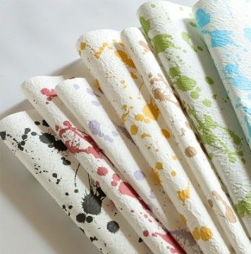 Un bon prix. Papier de Fenghua en relief à l'encre de couleur pour emballage floral en ligne