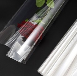 Papeterie d'emballage et de bouquet de fleurs en verre transparent Arrangement de fleurs avec 30-45 jours de délai de livraison